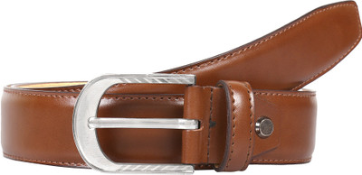 

Pooh Men Formal Tan Genuine Leather Belt