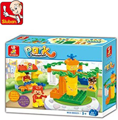 

Sluban Amusement Park Building Block Toys For Kids | Lego Compatible | Educational Gift Toys | M38-B6023 (44 Pcs)(Multicolor)