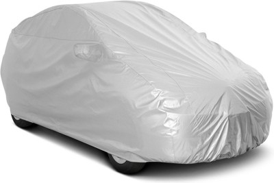 A+ RAIN PROOF Car Cover For Datsun Go (With Mirror Pockets)(Silver)