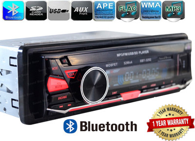

Sound Boss XBT-3252 DETACHABLE Bluetooth Wireless With Phone Caller Id Receiver Car Stereo(Single Din)