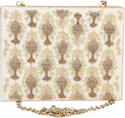 

The Purple Sack Party Gold Clutch