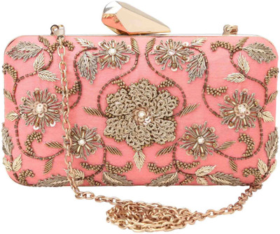 

The Purple Sack Party Pink Clutch