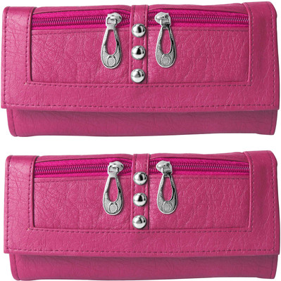 

EMOSHA Casual Pink Clutch