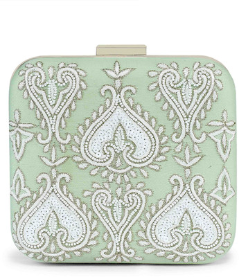

The Purple Sack Party Blue Clutch