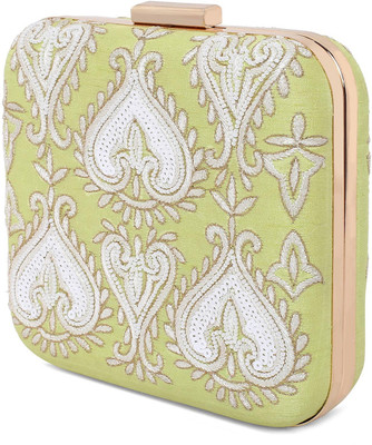 

The Purple Sack Party Green Clutch