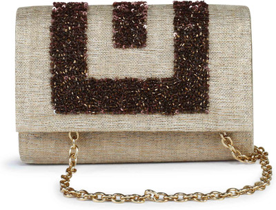 The Purple Sack Party Tan Clutch