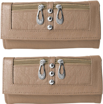 

EMOSHA Casual Beige Clutch