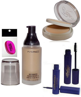 

Studio Fix Combo Siliconpuff& Match Master Foundation,Padma Mascara, Eyeliner,Patrick Star Compat(Set of 5)