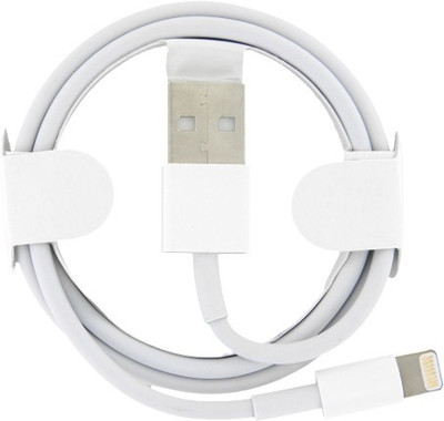 

ABlue Clipper cable - Fast Lightning Usb Charging & Sync Data Cable Compatible with, Air/Mini Ipod Nano And Touch 3 feet Lightning Cable(White)