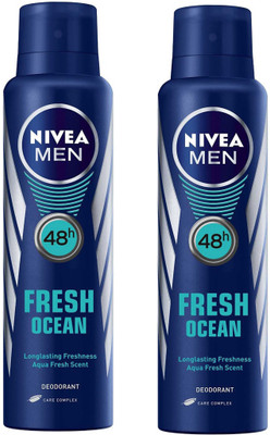 

Nivea Men Body Spray - For Men(300 ml, Pack of 2)