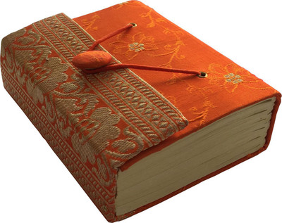 

Nature's Wonder Assorted Diary(Handcrafted, Orange)