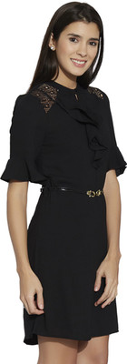 109°F Women A-line Black Dress 109°F Women A-line Black Dress