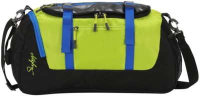 

Skybags Tic Tac Duffle Green Travel Duffel Bag(Black, Green)