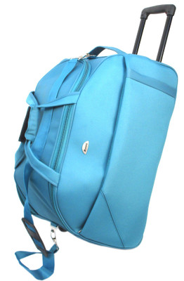 

Encore Luggage (Expandable) ENCORE DUFFLE 24 TEAL BLUE Duffel Strolley Bag(Blue)