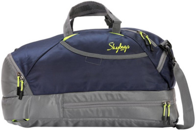 

Skybags Flip 3 Way Duffle Blue Travel Duffel Bag(Blue, Grey)