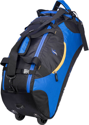 

Istorm Wheeler Duffel Skater Royal Blue & Black Duffel Strolley Bag(Blue, Black), Black;blue