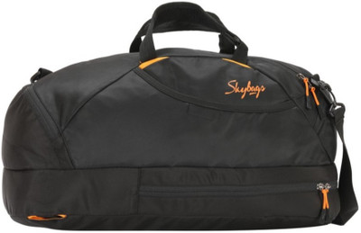 

Skybags Flip 3 Way Duffle Black Travel Duffel Bag(Black)