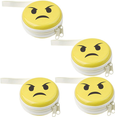 StealODeal Aluminium Zipper Headphone Case For Universal(Yellow)