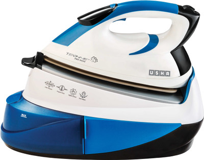 USHA Techne Pro 5000 2600 W Steam Iron(White, Blue)