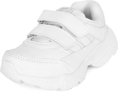 

Campus Boys Velcro Running Shoes(White