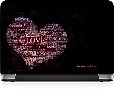 

Sans Store San's Laptop Decals - Love Collections ~ Imported 3M PVC with 3 layer Protection.180550 Vinyl Laptop Decal 15.6