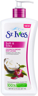 

St. Ives Soft & Silky Coconut & Orchid Body Lotion(621 ml)
