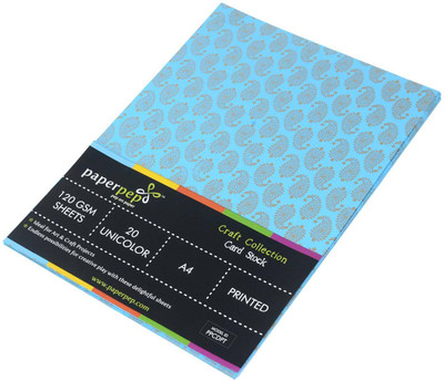 

Paper Pep Craft Collection Unruled A4 A4 paper(Set of 2, Light Blue)
