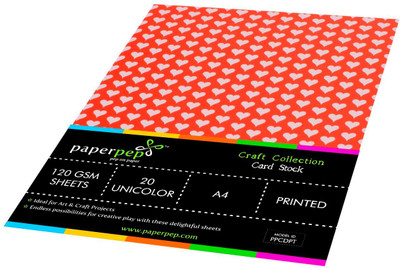 

Paper Pep Craft Collection Unruled A4 A4 paper(Set of 2, Multicolor)