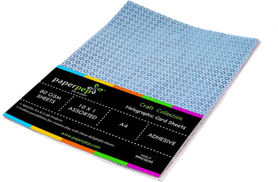 

Paper Pep Craft Collection Unruled A4 A4 paper(Set of 2, Multicolor)