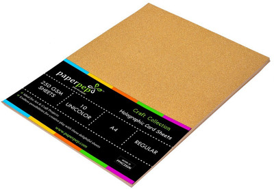 

Paper Pep Craft Collection Unruled A4 A4 paper(Set of 2, Golden)