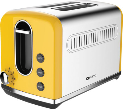 

Koryo KPT2104YSS 750 Pop Up Toaster(Yellow)
