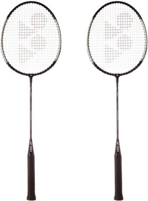 

Yonex GR303SN Black Strung Badminton Racquet(G4 -3.25 Inches, 90 g)