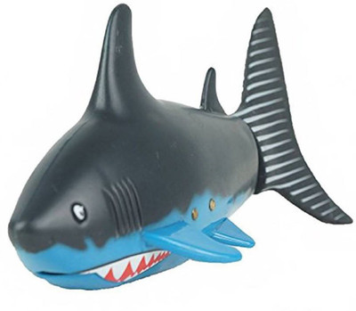 

Vortex Toys Mini RC Remote Control Electric Underwater Fish Shark Kids Clown Fish Swim Water Toy Gift - Black & Blue(Multicolor)