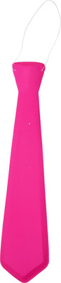 

Funcart Neon Pink Long Plastic Tie