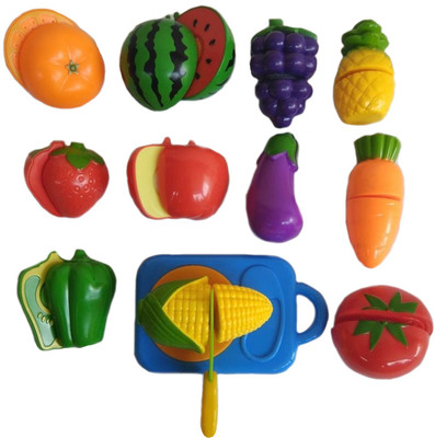 

MEGAEMART 11PCS FRUIT CUTTING ROLE PLAY TOYS FOR KIDS