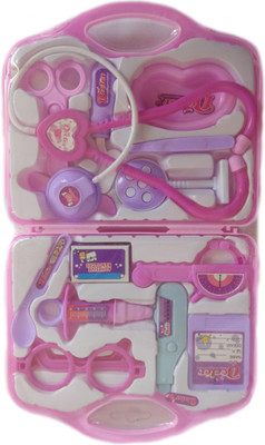 

MEGAEMART DOCTOR SET ROLE PLAY TOYS FOR KIDS [PALE PINK]