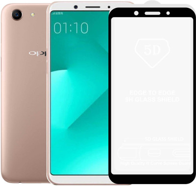 Case Creation Edge To Edge Tempered Glass for Oppo A79 2018(Pack of 1)
