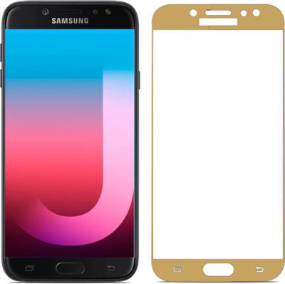 TIGERIFY Tempered Glass Guard for Samsung Galaxy J7 Pro (ORIGINAL 5D QUALITY) FULL GLUE GUM 9H GLASS SCREEN PROTECTOR GOLD(Pack of 1)