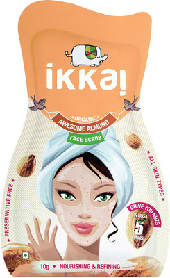 

Ikkai Awesome Almond Face Scrub(10 g)