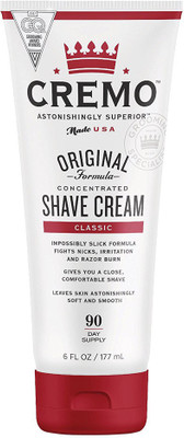

Cremo Astonishingly Superior Shave Cream, 6 Fluid Ounce(177 ml)