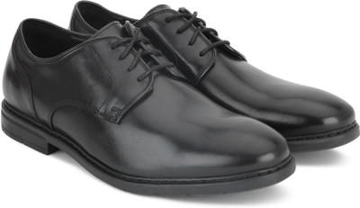 

Clarks Banbury Lace Formal Shoes For Men(Black, Black leather