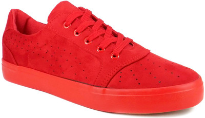 

Ripley Element Series Suede Canvas Shoes For Men(Red