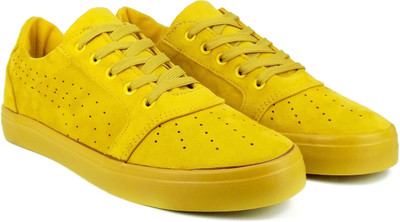 

Dockstreet Dockstreet Element Series Suede Casual Shoes Casuals For Men(Yellow