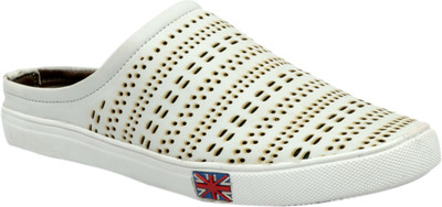 

Shoegaro Men White Clogs