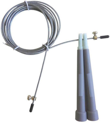 

Leosportz peed Skipping Rope Speed Skipping Rope(Grey, Length: 267 cm)