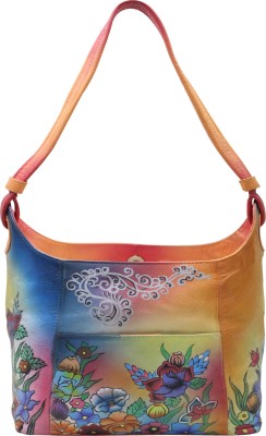 

shankar produce Women Casual Multicolor Genuine Leather Shoulder Bag