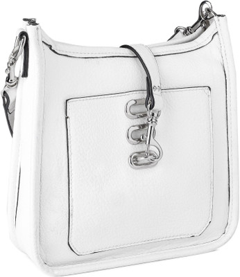 

Steve Madden Women Casual White PU Sling Bag