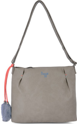 

Baggit Women Casual Grey PU Sling Bag