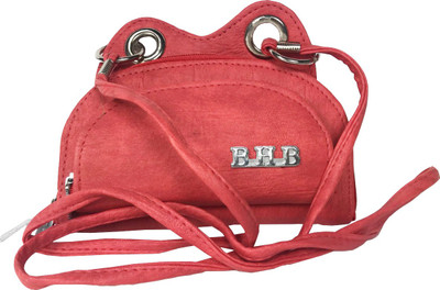 

Lelys Girls Casual Red Genuine Leather Sling Bag
