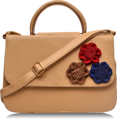 

Fristo Women Casual Beige PU Sling Bag